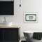 Stupell Industries Shower Karaoke Voucher Framed Print Under Glass, design by Lettered and Lined